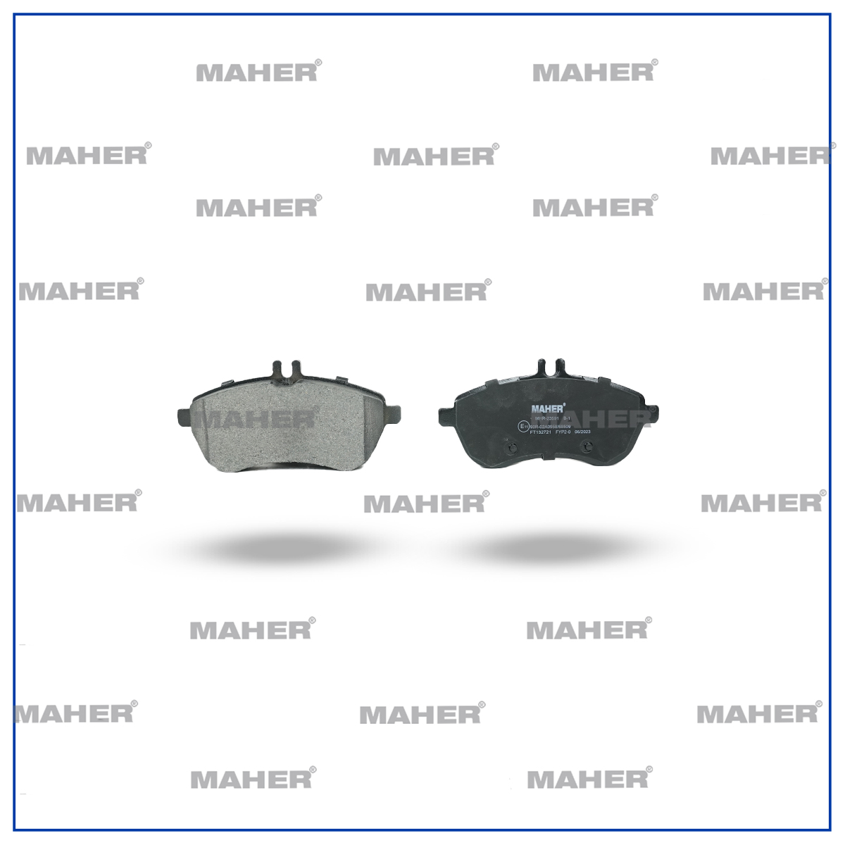 Mercedes W204 Ön Fren Balata C Seri OEM A0054200820 Mercedes W204 Ön Fren Balata C Seri OEM A0054200820